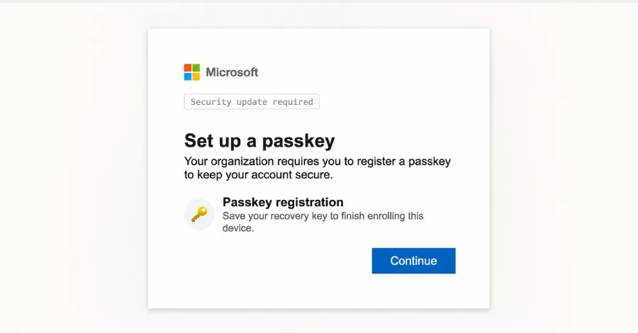 Sahte Microsoft Entra Passkey Kaydı ile M365 Hesapları Ele Geçiriliyor: Vishing Tuzaklarına Dikkat