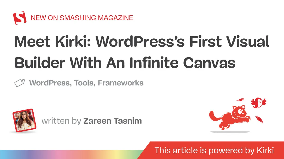 Kirki İncelemesi: WordPress İçin Sonsuz Kanvaslı İlk Görsel Site Kurucusu