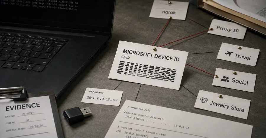 Windows Cihaz Kimliği FBI’a Scattered Spider Hacker’ının İzini Sürmeyi Nasıl Sağladı?