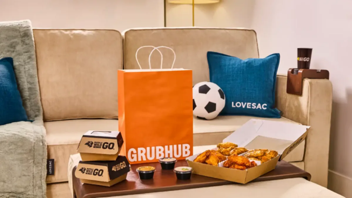 Grubhub'dan Dünya Kupası Çılgınlığı: Kanat Siparişine Lovesac Koltuk Ekleme Fırsatı