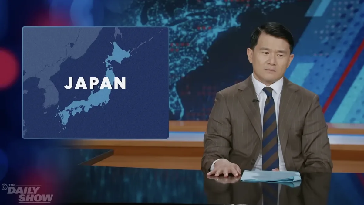 Trump'ın 'İran İslam Cumhuriyeti' Yerine 'Japonya İslam Cumhuriyeti' Demesi: Daily Show'dan Ronny Chieng'den Tepki