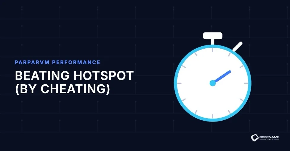 HotSpot Performansını Nasıl Yendik? (Hile Yaparak, Ama Öyle Değil)