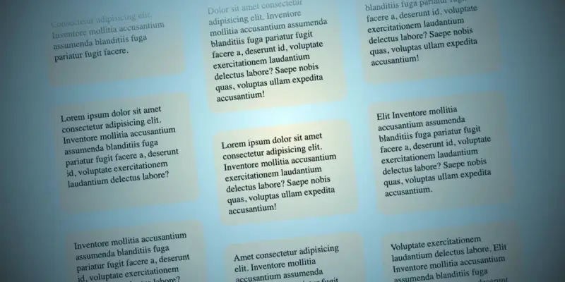 CSS ile Zıt Kaydırma Yönlerinde Hareket Eden Kolonlar Oluşturmak