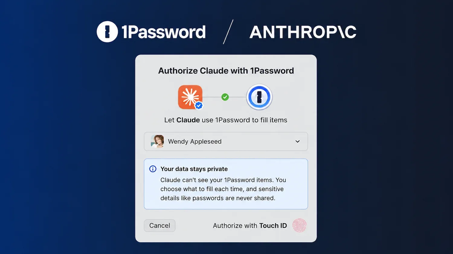 Claude Artık 1Password ile Web Sitelerine Giriş Yapabiliyor: Şifreleriniz Güvende