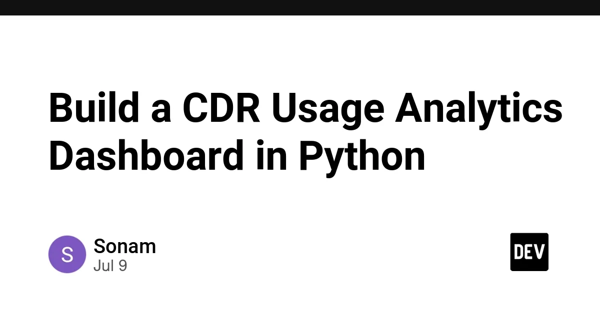 Python ile CDR Kullanım Analizi Panosu Oluşturma: Telnyx API ve AI Entegrasyonu