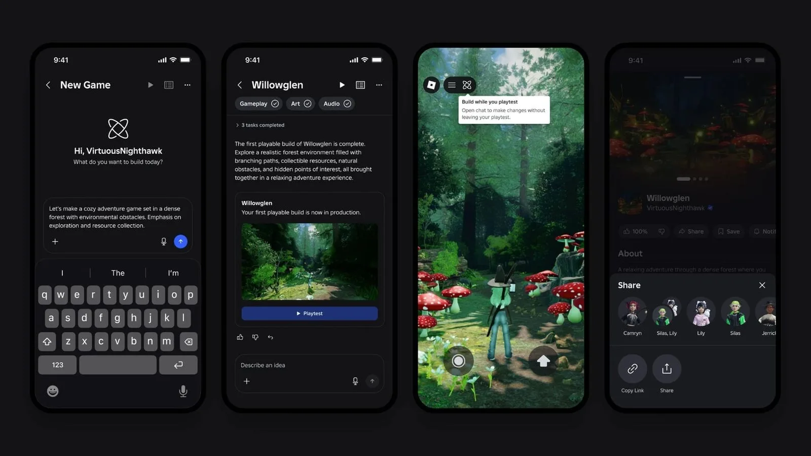 Roblox, Yapay Zeka ile Oyun Geliştirmeyi Mobil Cihazlara Taşıyor