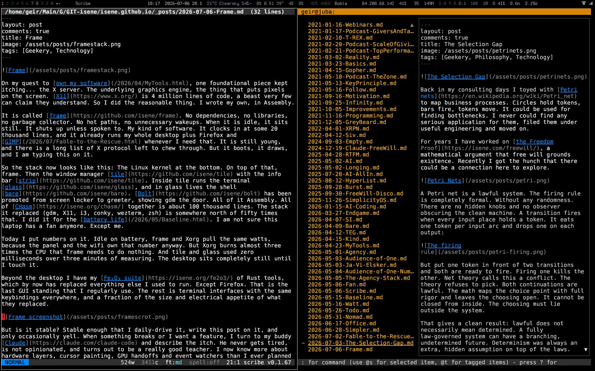 Frame: Linux İçin Assembly ile Yazılmış İlk X Sunucusu