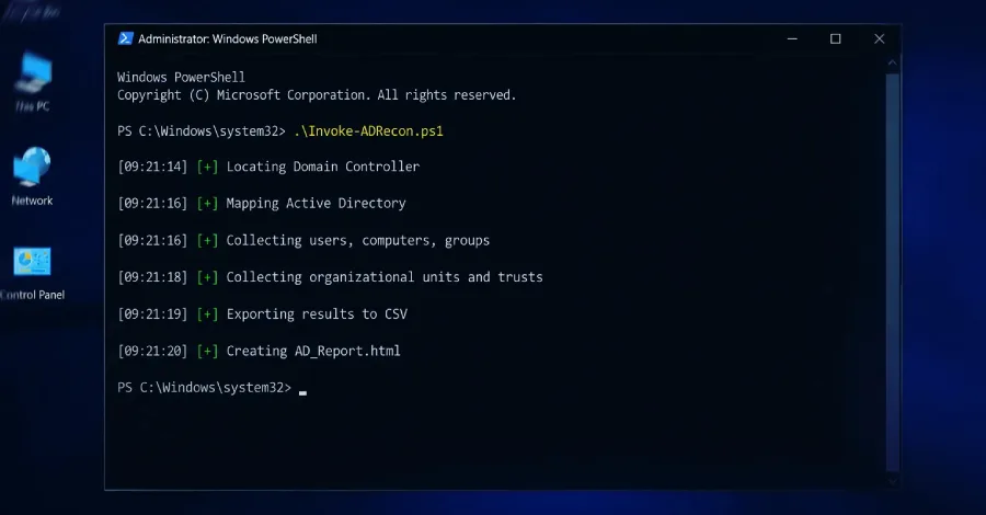 Yapay Zeka Destekli PowerShell Betiğiyle Active Directory Haritalama: Yeni Tehdit Vektörü