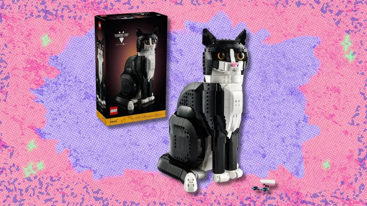 Lego Ideas Siyah Beyaz Kedi Seti Amazon'da 18 Dolar İndirimle 81.99 Dolara Düştü