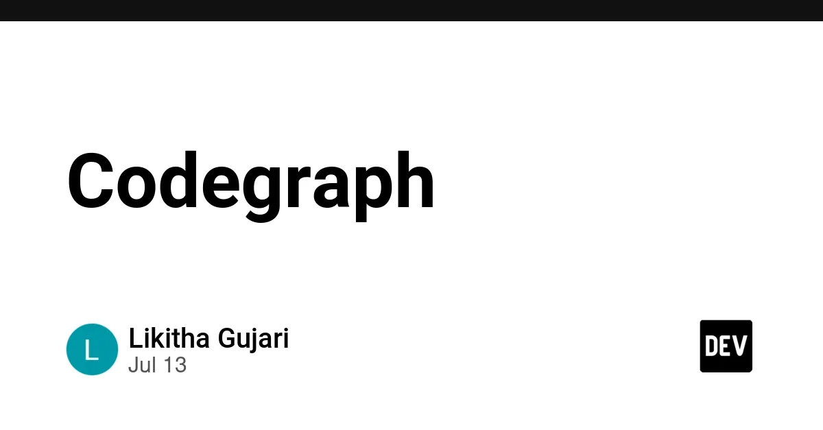 CodeGraph: Kod Tabanınızı Canlı Bilgi Grafiğine Dönüştüren Devrim Niteliğinde Araç